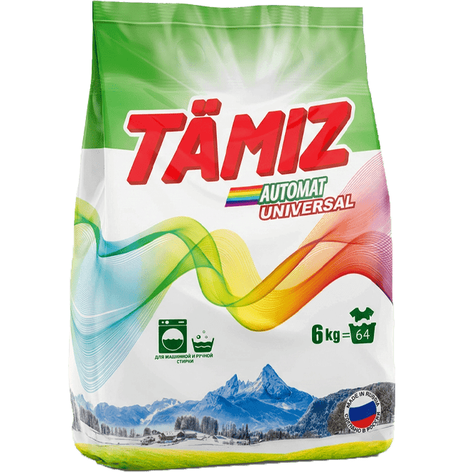 Стиральный порошок 6 кг TAMIZ автомат универсал