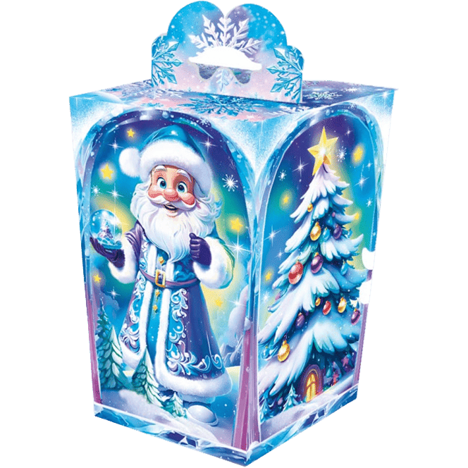 Коробка бумажная для конфет 0,7 кг ЛЬДИНКА