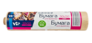 Бумага для выпечки 30*50м в пленке интр