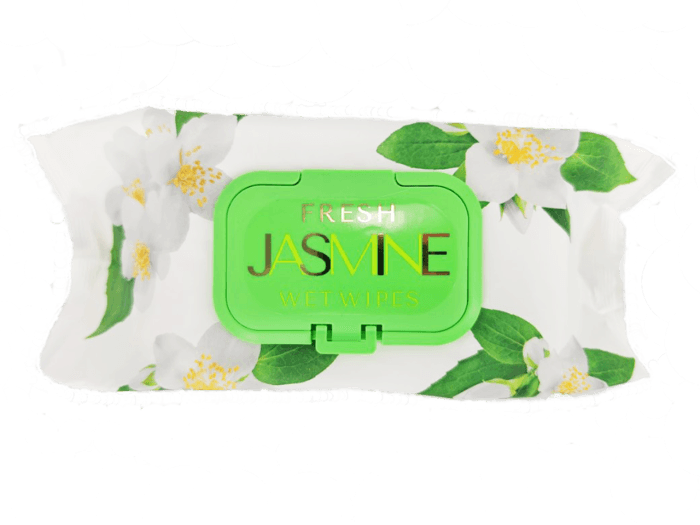 Салфетка влажная 120 шт. "Fresh" Jasmine парфюм, с клапаном (120 салф.шт) Салфетка влажная 120 шт. "Fresh" Jasmine парфюм, с клапаном (120 салф.шт)